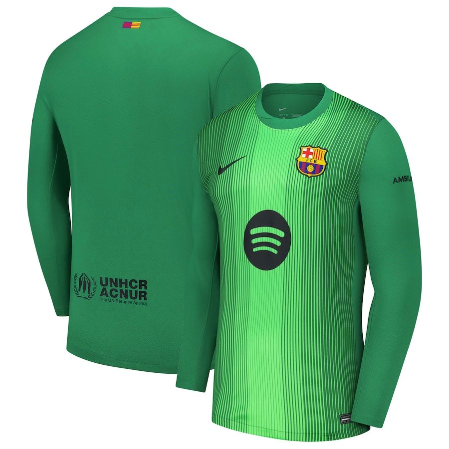 MAILLOT FC BARCELONE GARDIEN HOMME MANCHES LONGUES 2025/2026