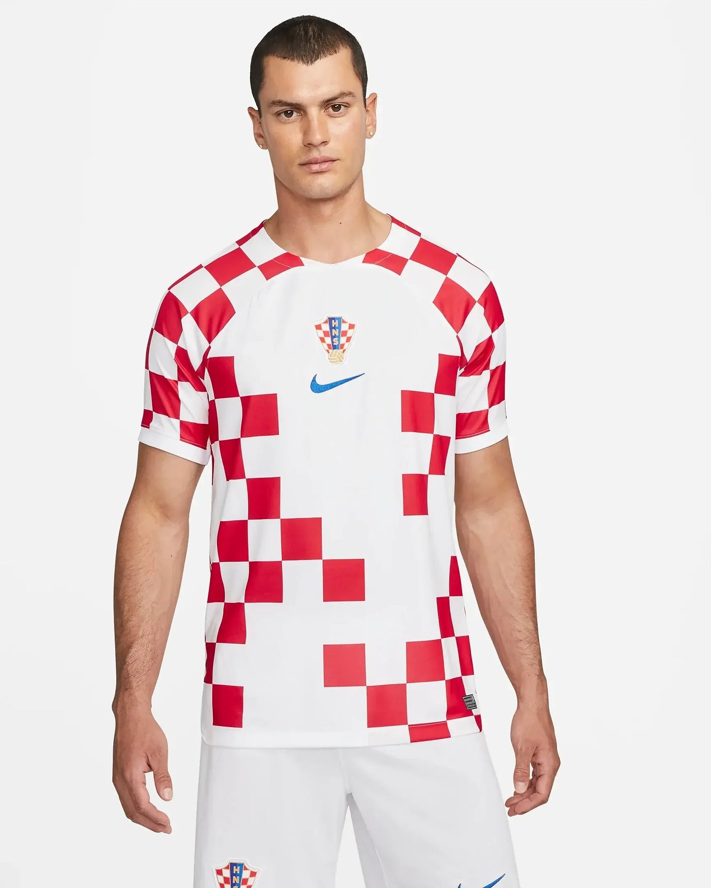 MAILLOT CROATIE DOMICILE 2022/2023 BLANC/ROUGE West Foot
