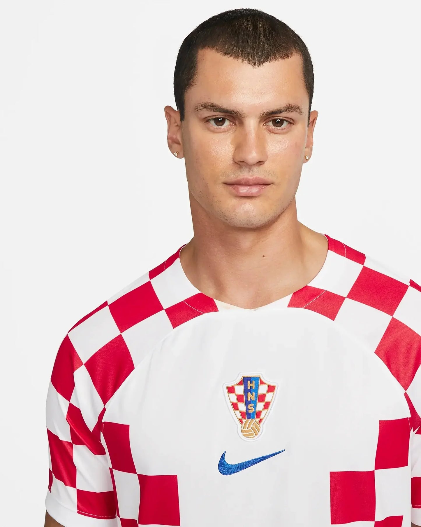 MAILLOT CROATIE DOMICILE 2022/2023 BLANC/ROUGE West Foot