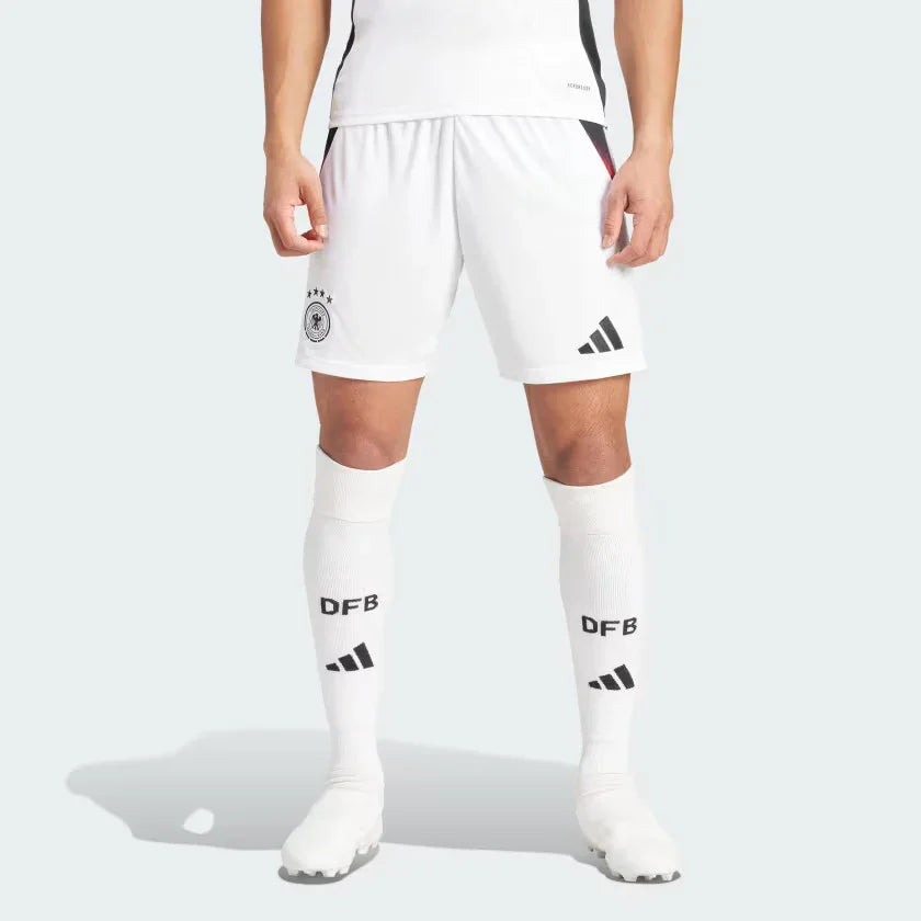 SHORT ALLEMAGNE DOMICILE BLANC 2024/2025