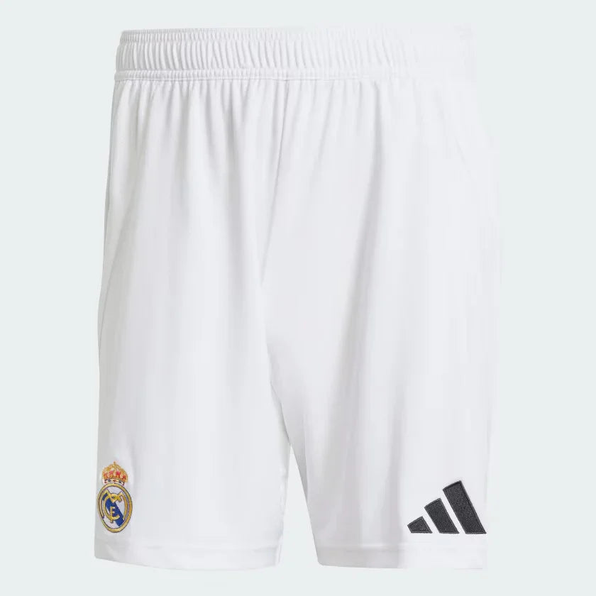 SHORT REAL MADRID DOMICILE BLANC 24/25