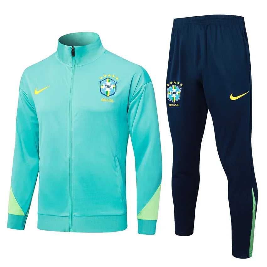 SURVETEMENT BRESIL VESTE VERT 2024/2025