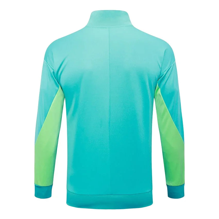 SURVETEMENT BRESIL VESTE VERT 2024/2025 Sportifoot