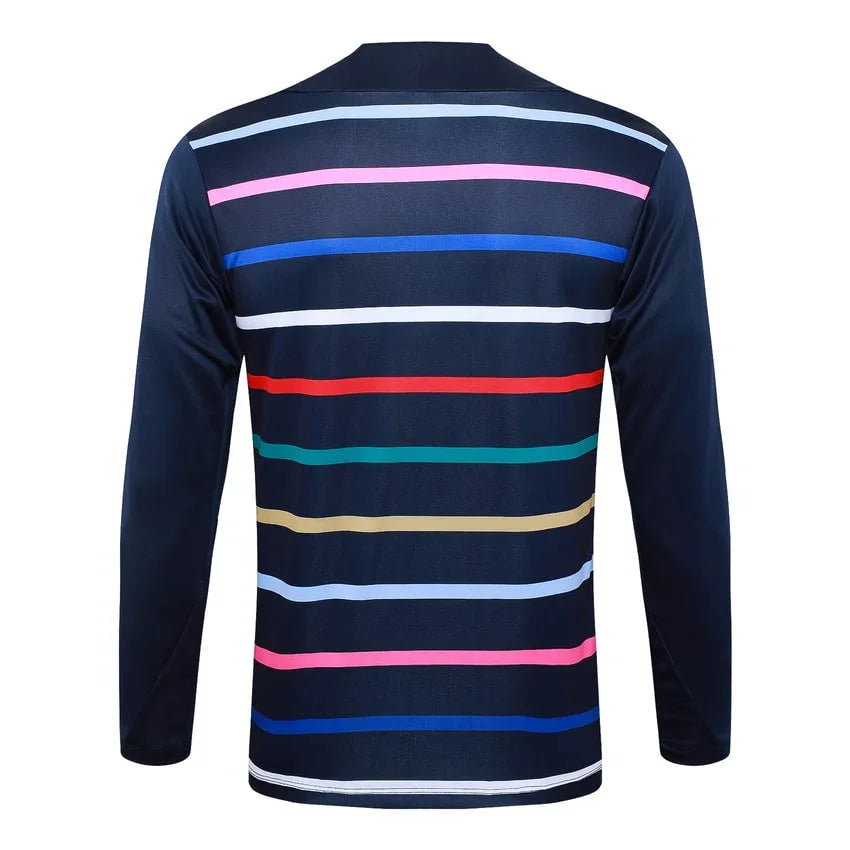 SURVETEMENT EQUIPE DE FRANCE TRAINING BLEU MOTIF 2024/2025