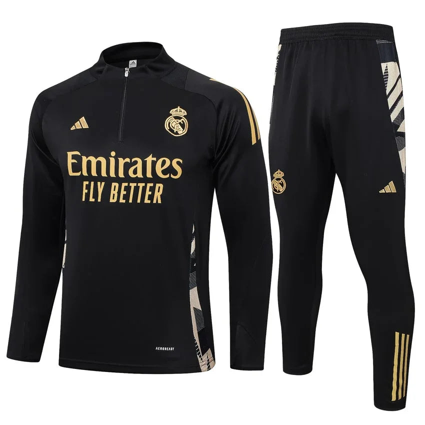 SURVÊTEMENT REAL MADRID NOIR HOMME 20242025