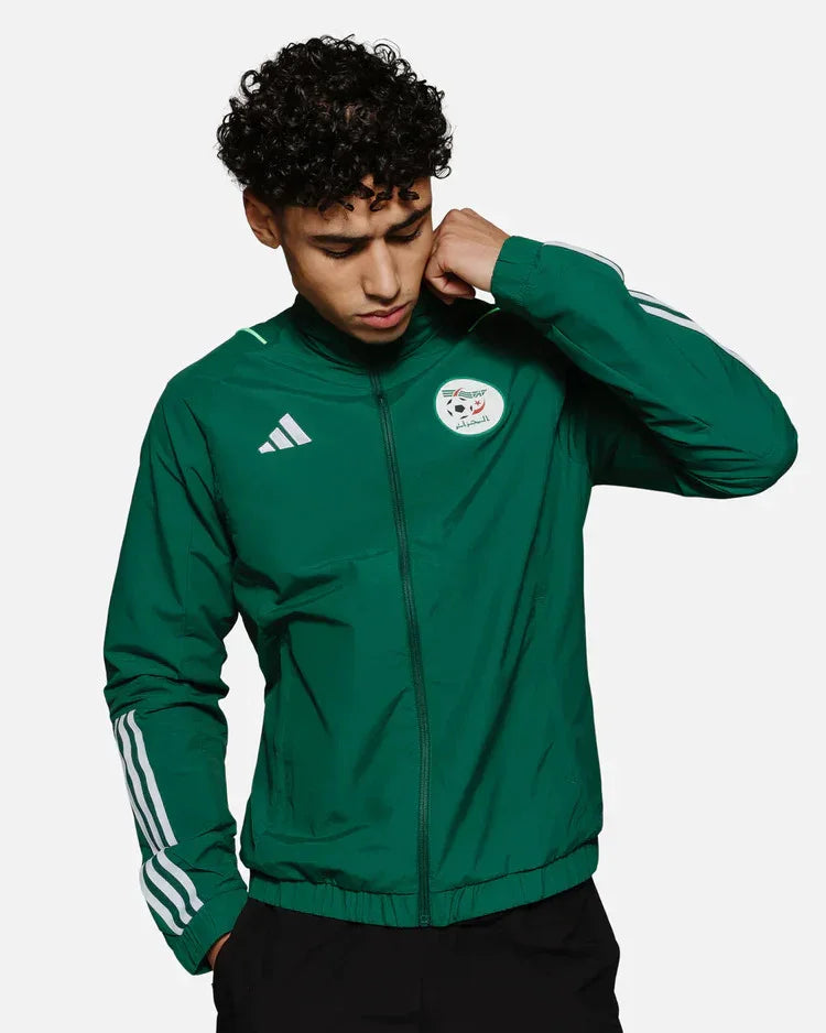 SURVÊTEMENT ALGÉRIE 2023/2024 - VERT/NOIR - West Foot
