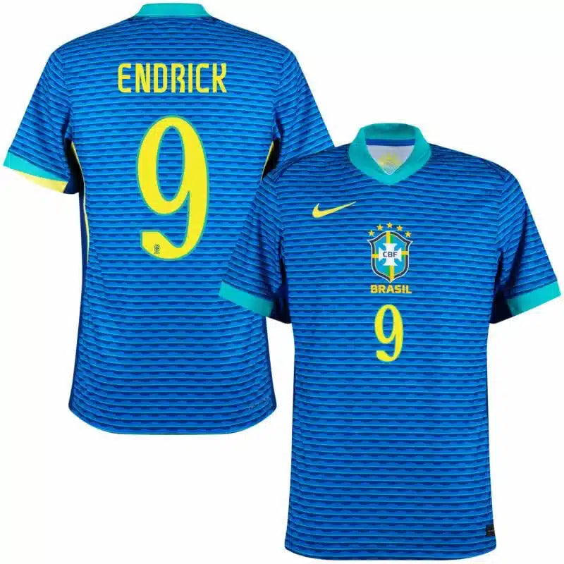 maillot brésil endrick exterieur bleu 2024/2025