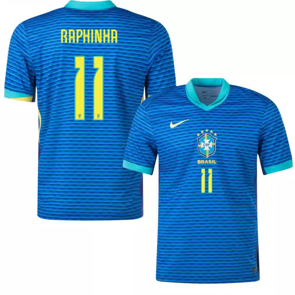 maillot brésil raphinha exterieur bleu 2024/2025