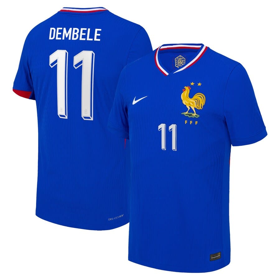 maillot dembele équipe de france domicile 2024