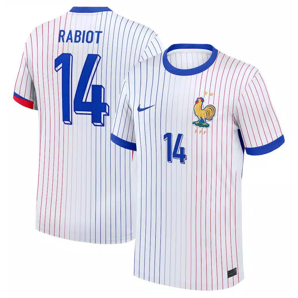 maillot equipe de france rabiot exterieur 2024/2025