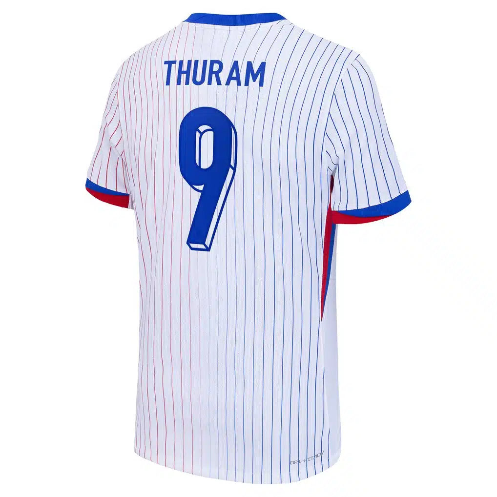 maillot equipe de france thuram exterieur 2024/2025