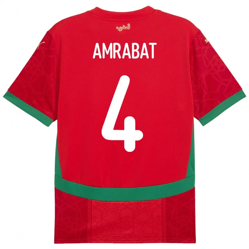 maillot maroc amrabat domicile 2024/2025
