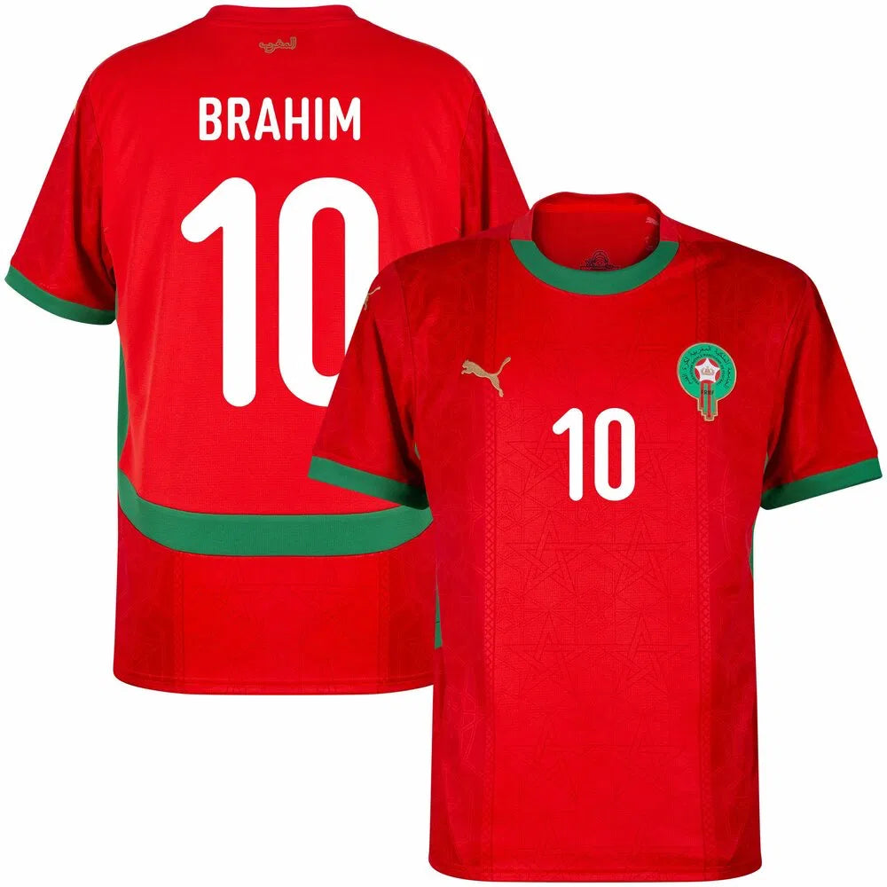 MAILLOT MAROC BRAHIM DIAZ DOMICILE HOMME 2024/2025