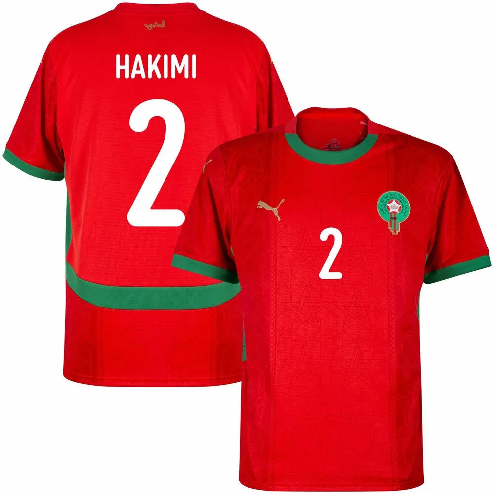 maillot maroc hakimi domicile 2024/2025
