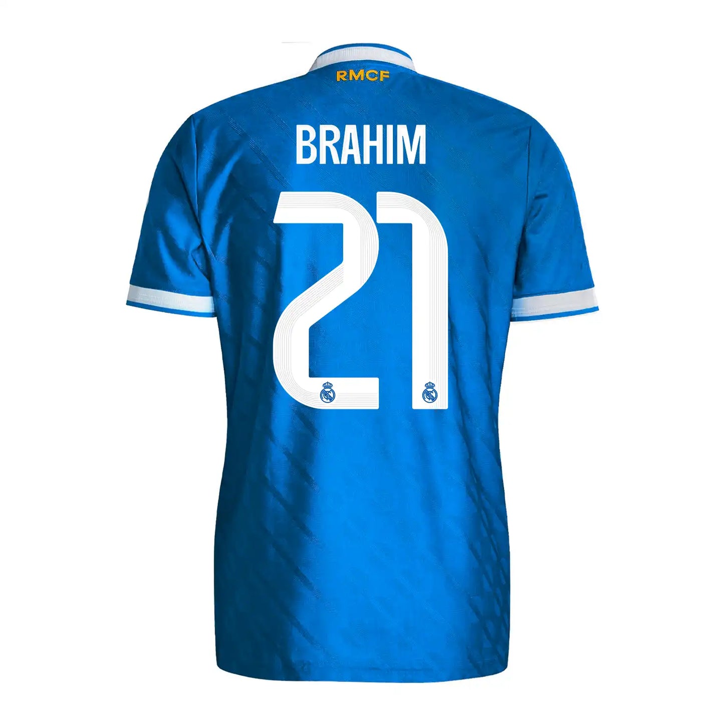 maillot real madrid brahim diaz bleu third 2025/2026