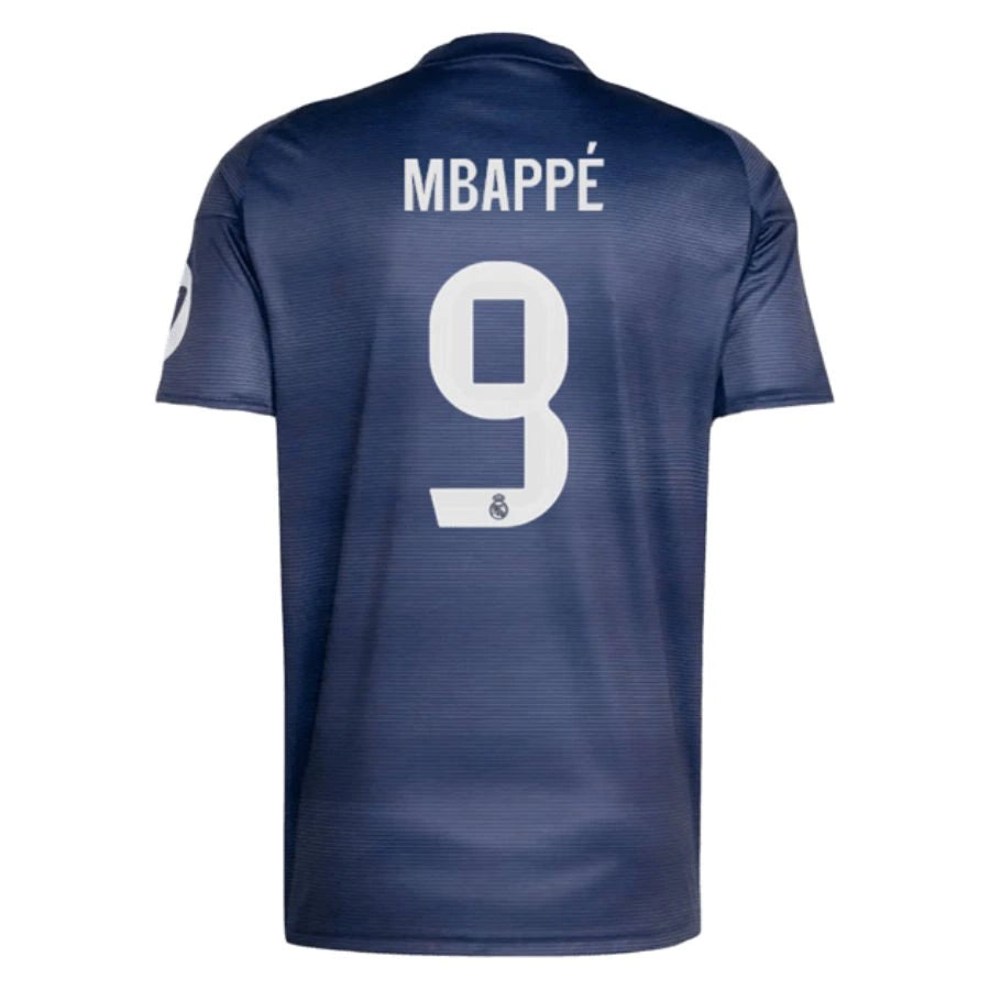 MAILLOT REAL MADRID MBAPPE EXTERIEUR HOMME BLEU 2025/2026