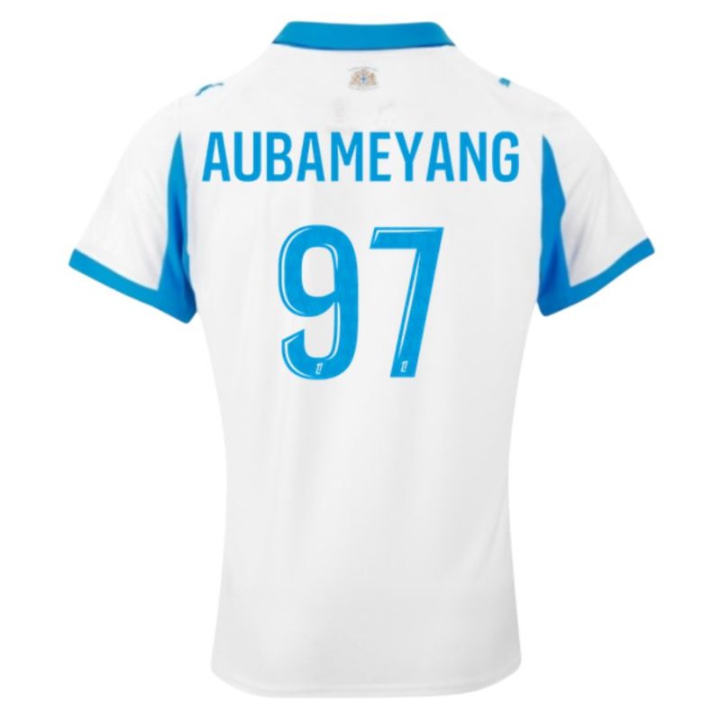 MAILLOT OM AUBAMEYANG OLYMPIQUE DE MARSEILLE DOMICILE HOMME 2025/2026