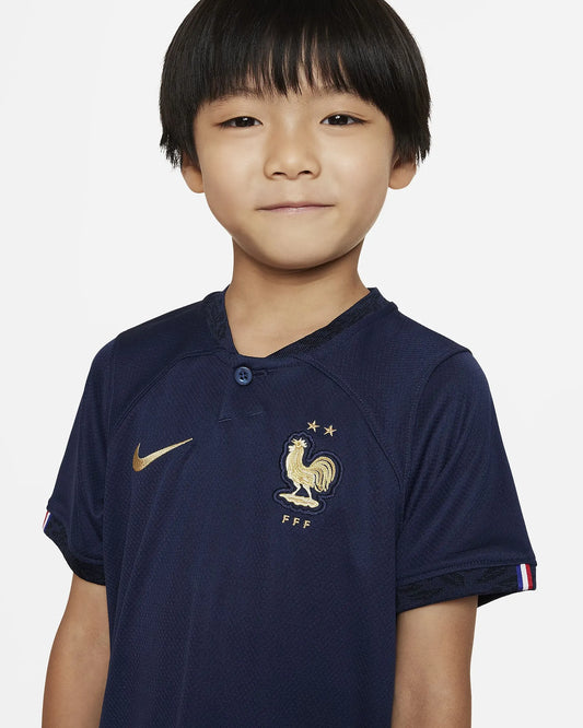 TENUE EQUIPE DE FRANCE POUR ENFANT 2022/23 Sportifoot