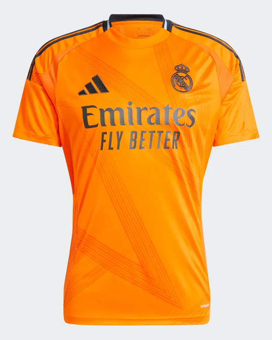 MAILLOT REAL MADRID EXTÉRIEUR HOMME 2024/25 ORANGE Sportifoot