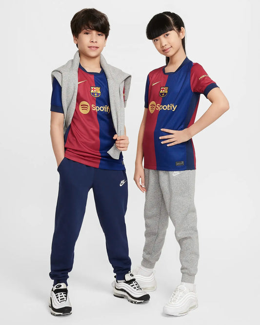 MAILLOT FC BARCELONE ENFANT BLEU - 2024/25 - Sportifoot