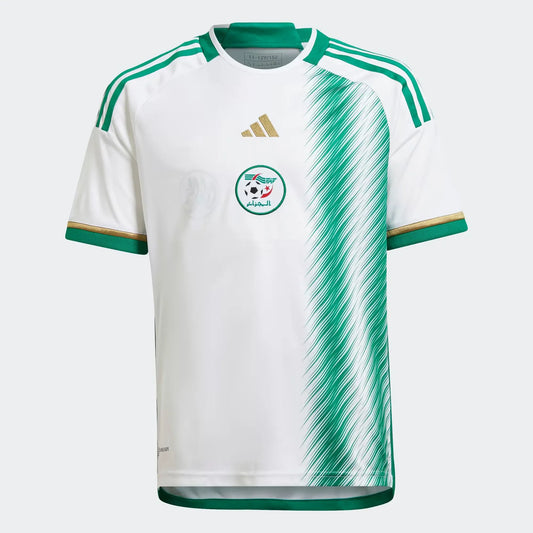 MAILLOT ALGÉRIE DOMICILE BLANC VERT 2024 Sportifoot
