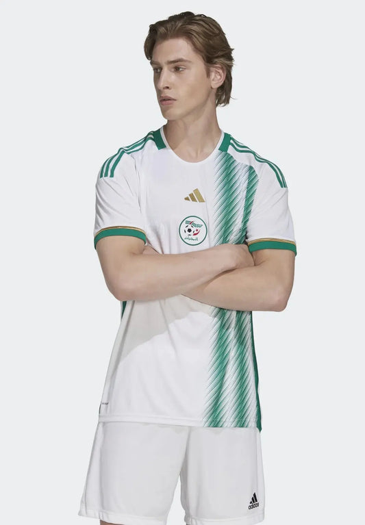 MAILLOT DOMICILE ALGÉRIE BLANC ET VERT Sportifoot