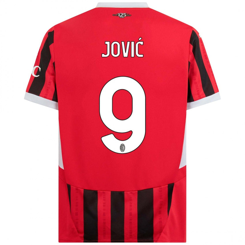 MAILLOT AC MILAN JOVIĆ DOMICILE ROUGE 24/25