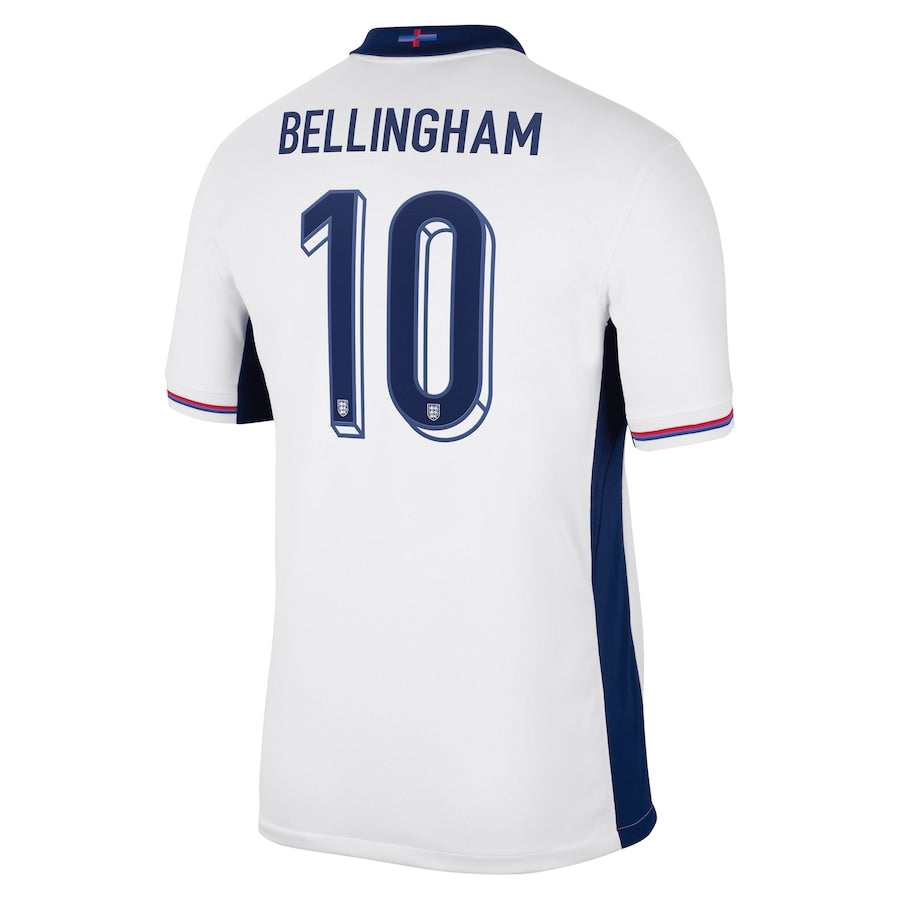 MAILLOT JUDE BELLINGHAM DOMICILE ANGLETERRE BLANC 2024