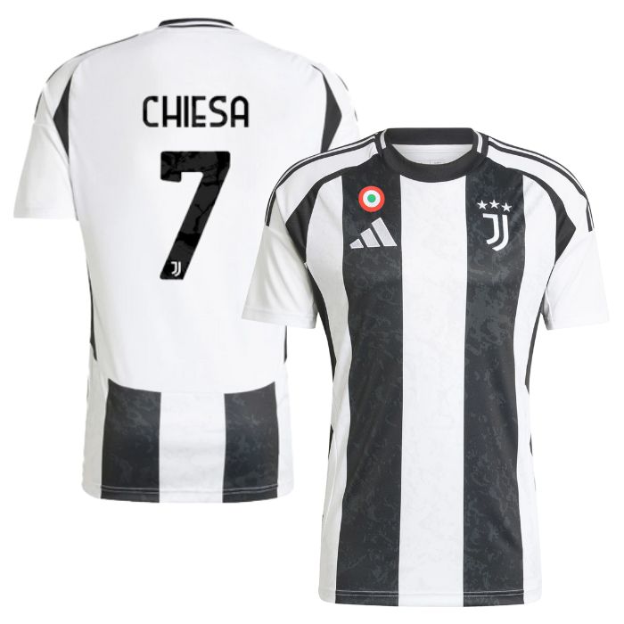 MAILLOT JUVENTUS CHIESA DOMICILE 2024/2025