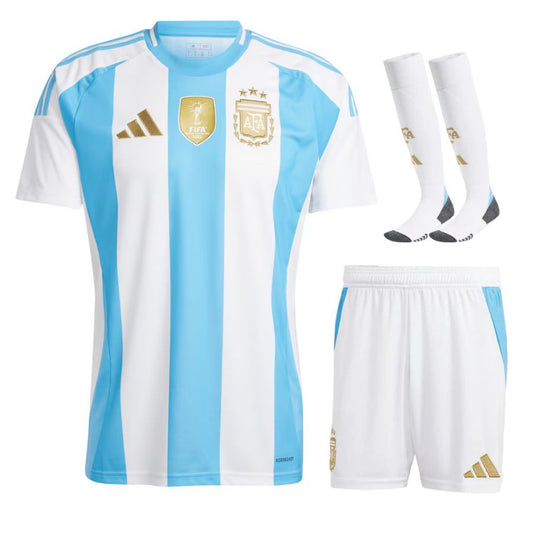 MAILLOT KIT ENFANT ARGENTINE 3 ETOILES DOMICILE 2024/2025