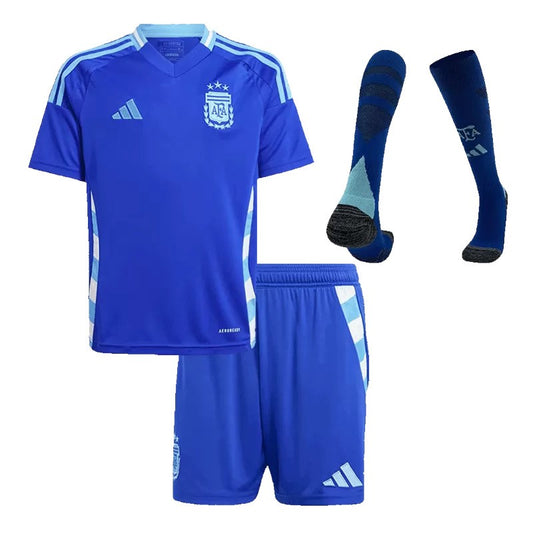 MAILLOT KIT ENFANT ARGENTINE EXTERIEUR BLEU 20242025