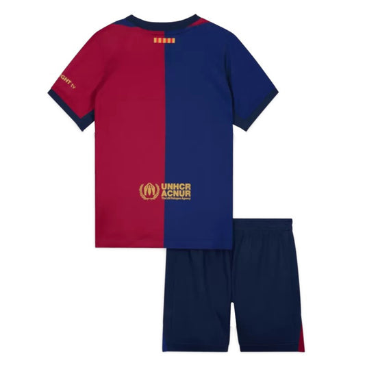 MAILLOT KIT ENFANT FC BARCELON COLDPLAY DOMICILE 2024/2025