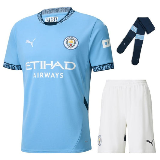 MAILLOT KIT ENFANT MANCHESTER CITY DOMICILE 2024/2025