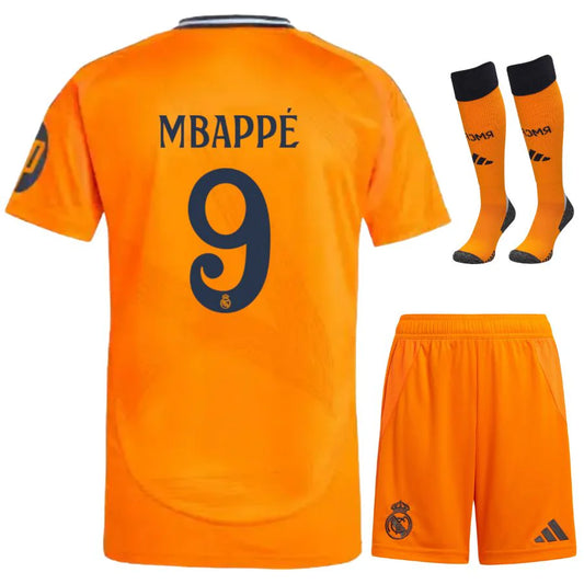 MAILLOT KIT ENFANT MBAPPE EXTERIEUR REAL MADRID 2024/2025