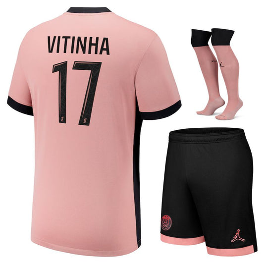 MAILLOT KIT ENFANT PSG THIRD VITINHA 2024/2025