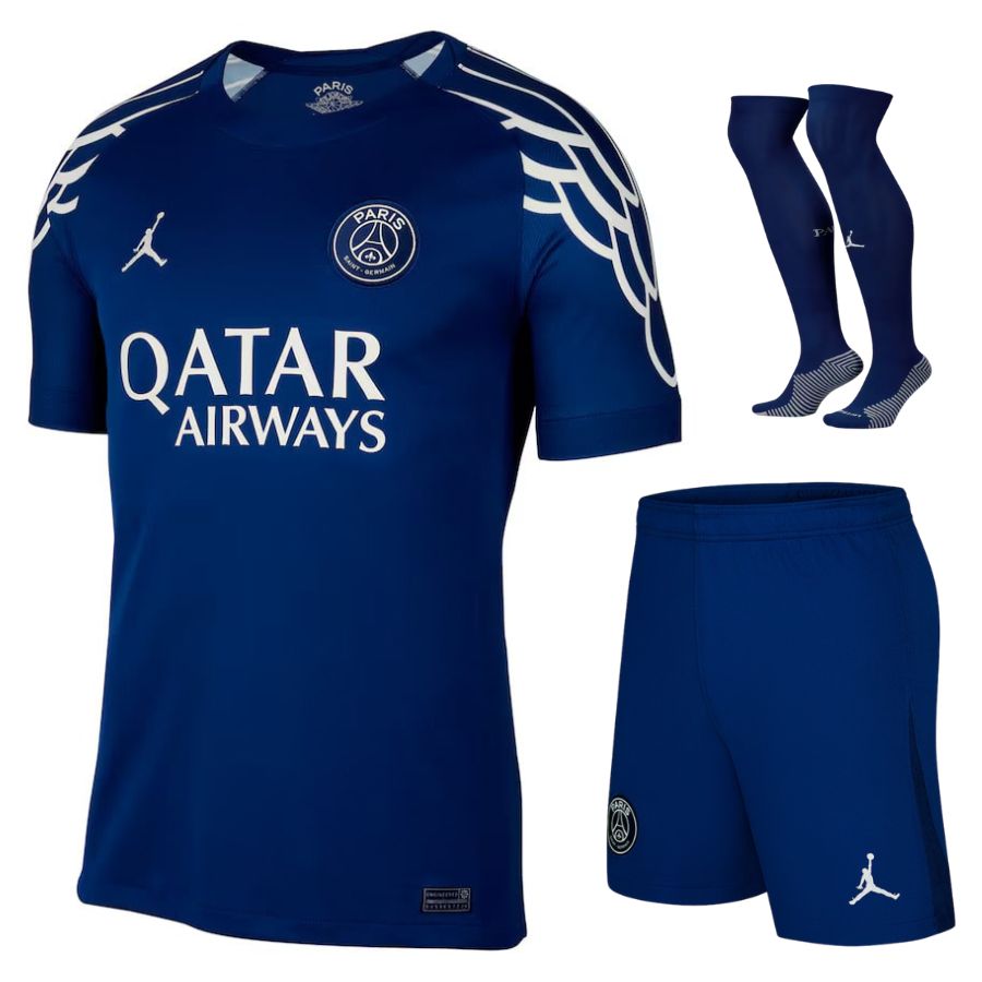 MAILLOT KIT ENFANT PSG X JORDAN FOURTH 2025