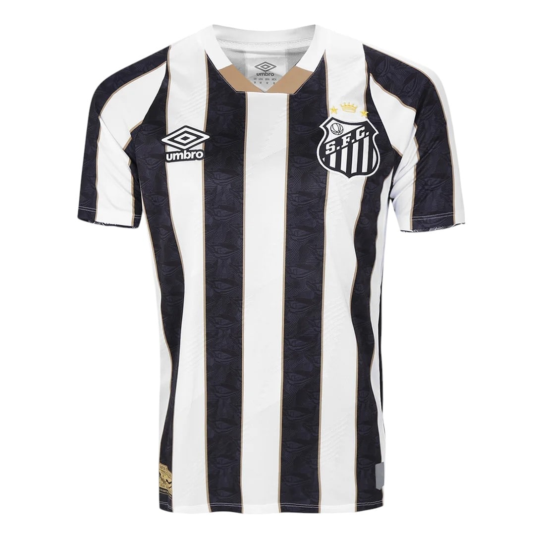 MAILLOT KIT ENFANT SANTOS NEYMAR JR NOIR 2024/2025