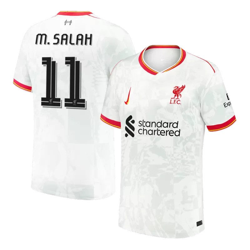 MAILLOT LIVERPOOL M.SALAH THIRD BLANC 24/25