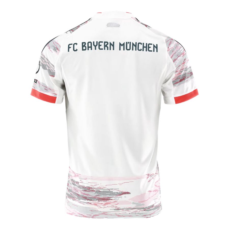 MAILLOT MICHAEL OLISE BAYERN MUNICH EXTERIEUR HOMME BLANC 2025/2026