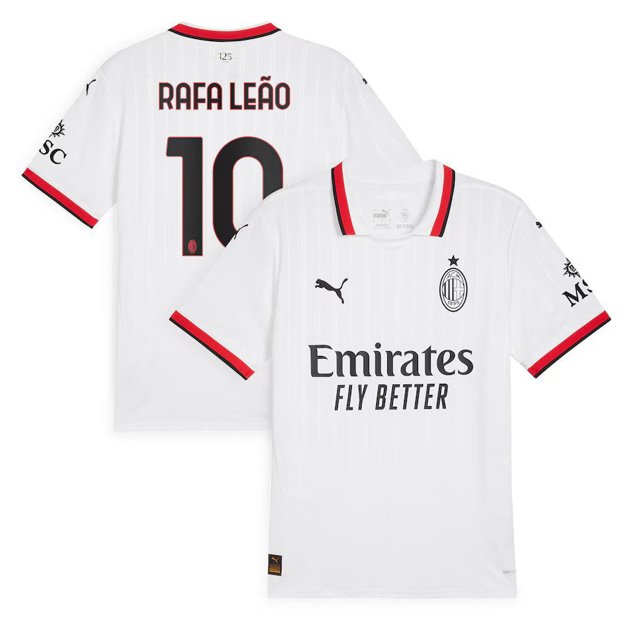 MAILLOT MILAN AC RAFA LEAO EXTERIEUR BLANC 24/25