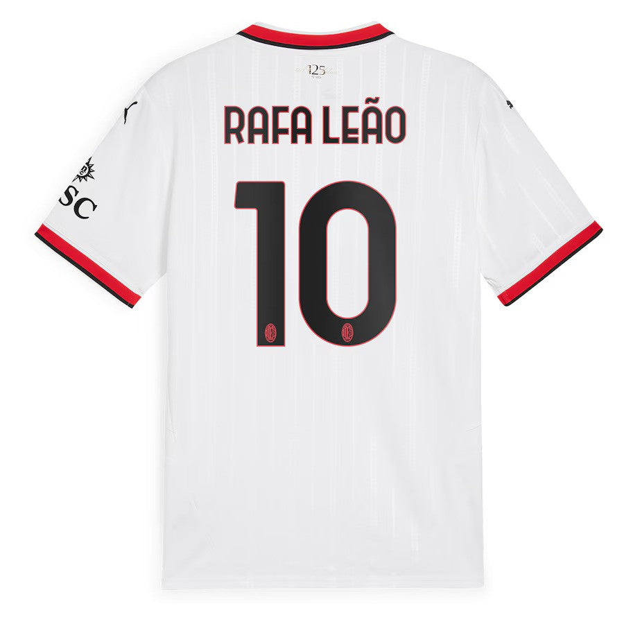 MAILLOT MILAN AC RAFA LEAO EXTERIEUR BLANC 24/25