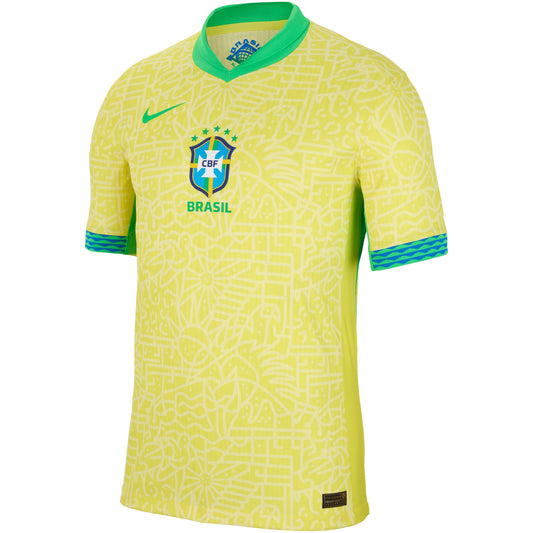 MAILLOT RODRIGO DOMICILE BRÉSIL JAUNE 2024/2025