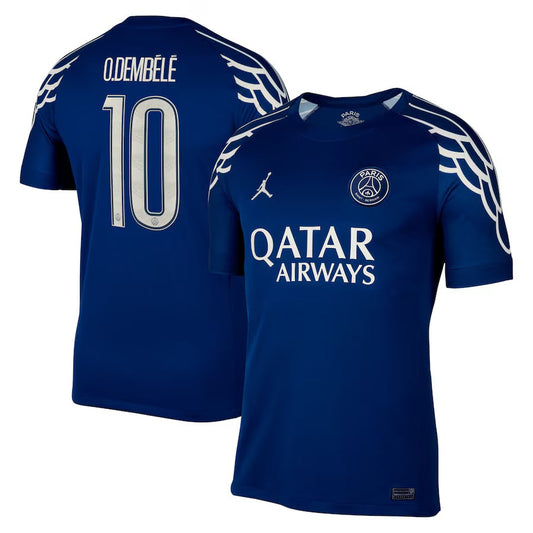 MAILLOT PSG DEMBELE FOURTH BLEU 2024/2025