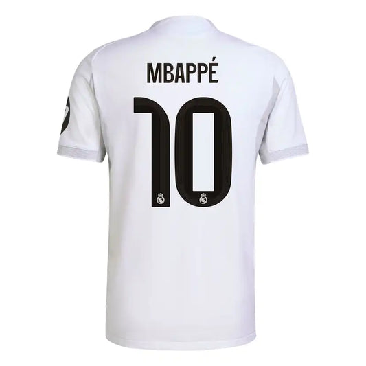 MAILLOT REAL MADRID MBAPPE DOMICILE HOMME BLANC 2025/2026
