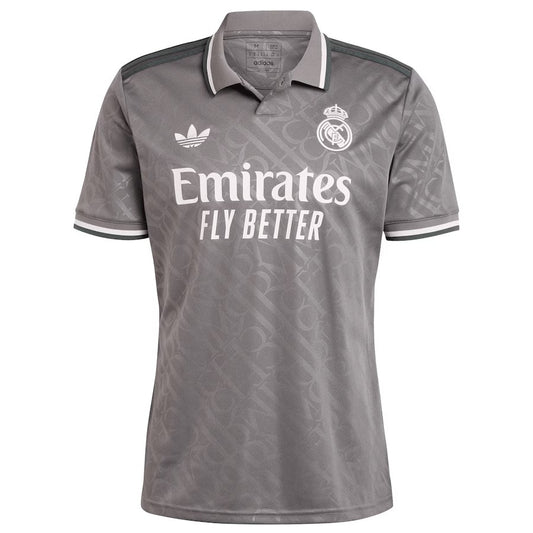 MAILLOT REAL MADRID THIRD GRIS 2024/2025