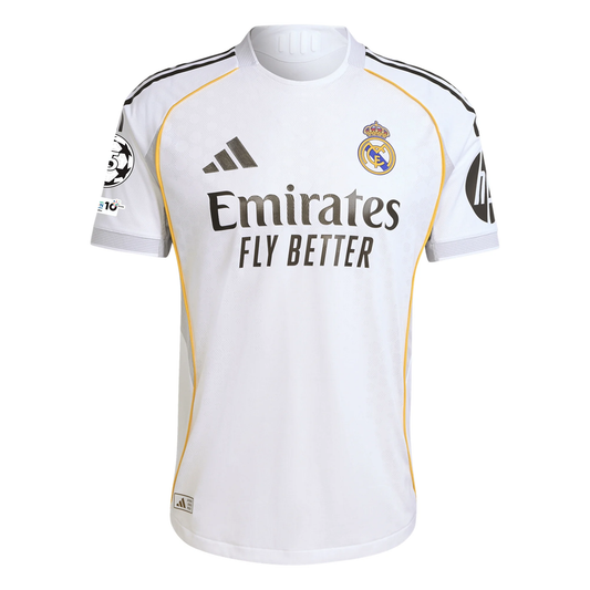 MAILLOT REAL MADRID VINÍCIUS JR DOMICILE HOMME BLANC 2025/2026