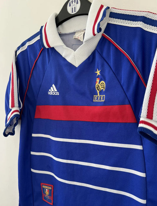 MAILLOT RETRO EQUIPE DE FRANCE DOMICILE ZIDANE