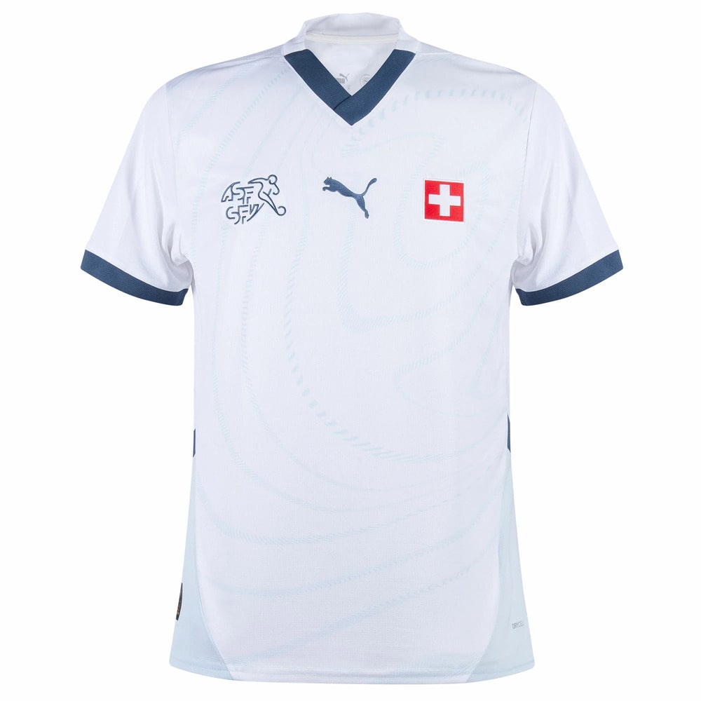 MAILLOT SUISSE EXTERIEUR BLANC 2024/2025