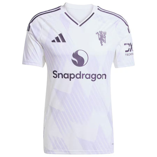 MAILLOT MANCHESTER UNITED HOMME EXTERIEUR BLANC 2025/2026