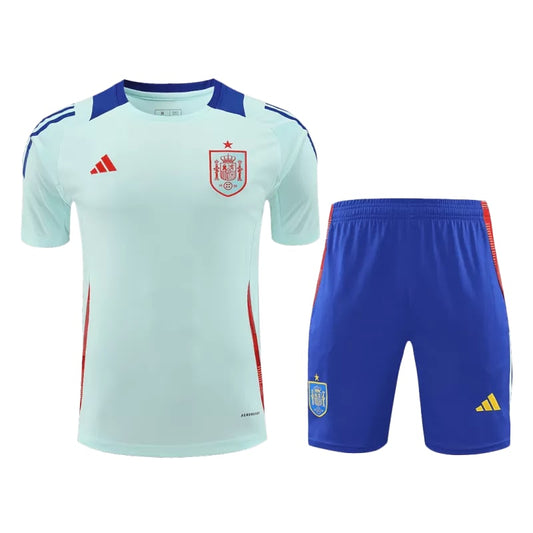 MAILLOT & SHORT ESPAGNE PRE-MATCH HOMME BLANC 2024/2025